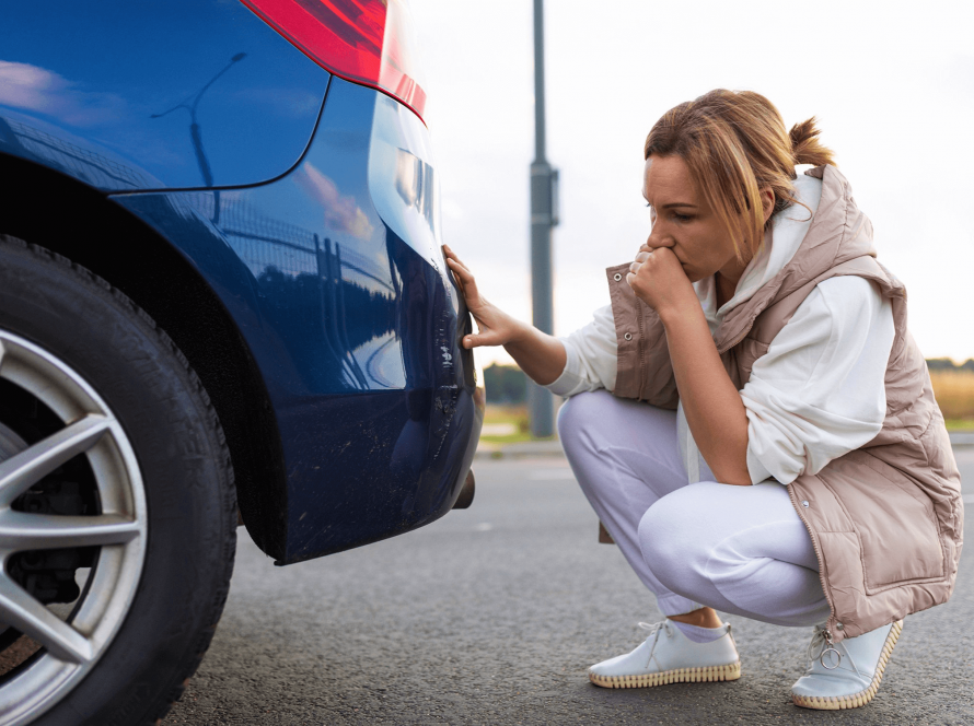 car dent