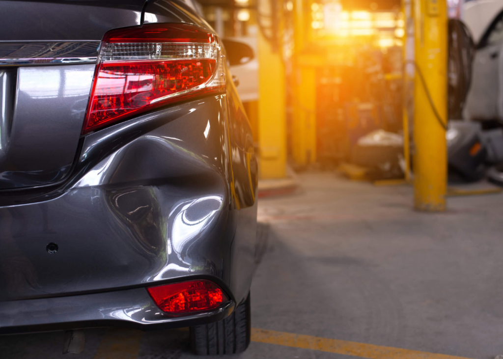 car dent