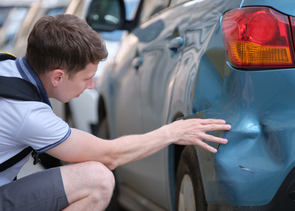 car dent