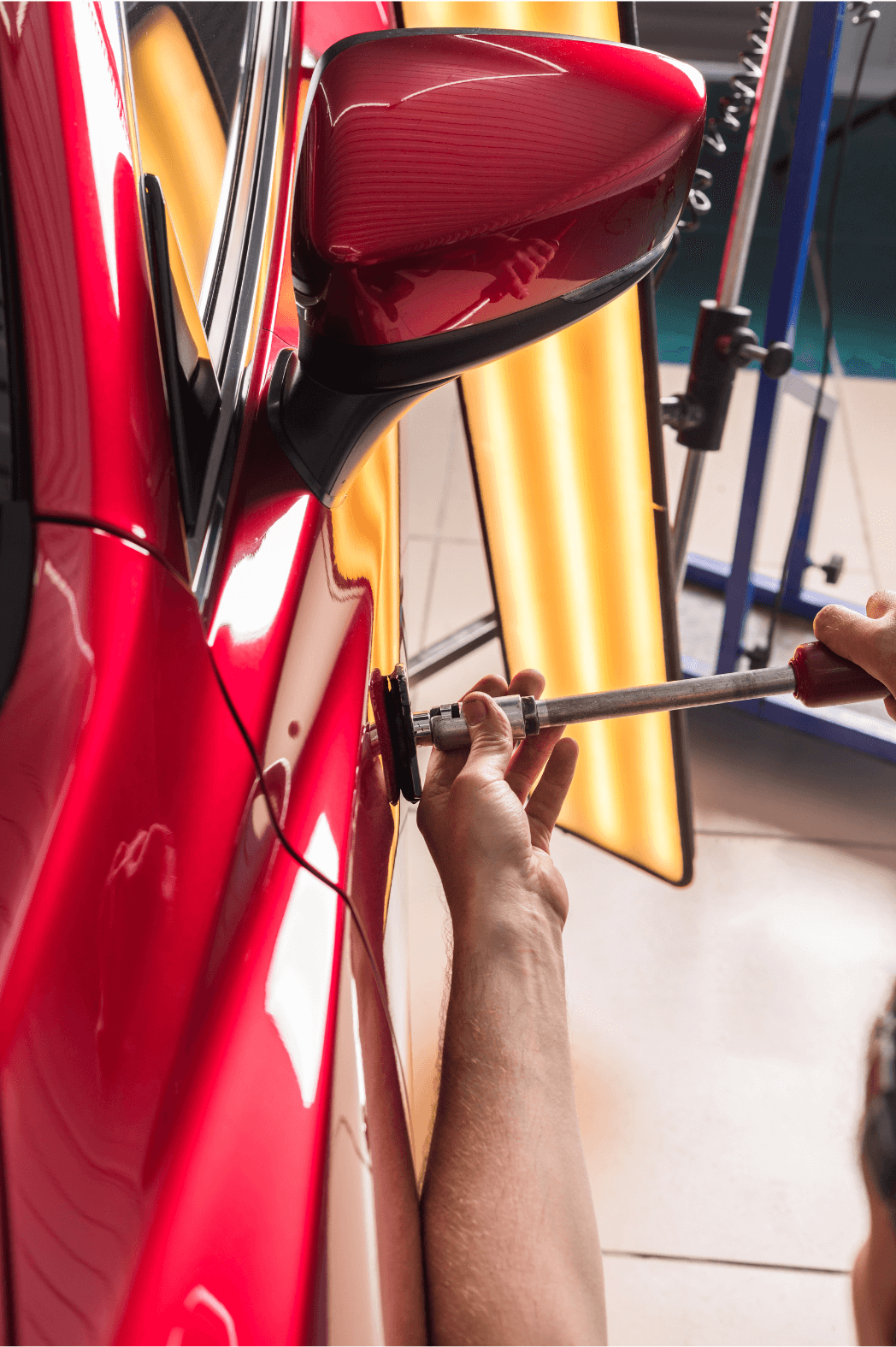 car dent removal pdr at Metro Collision Center