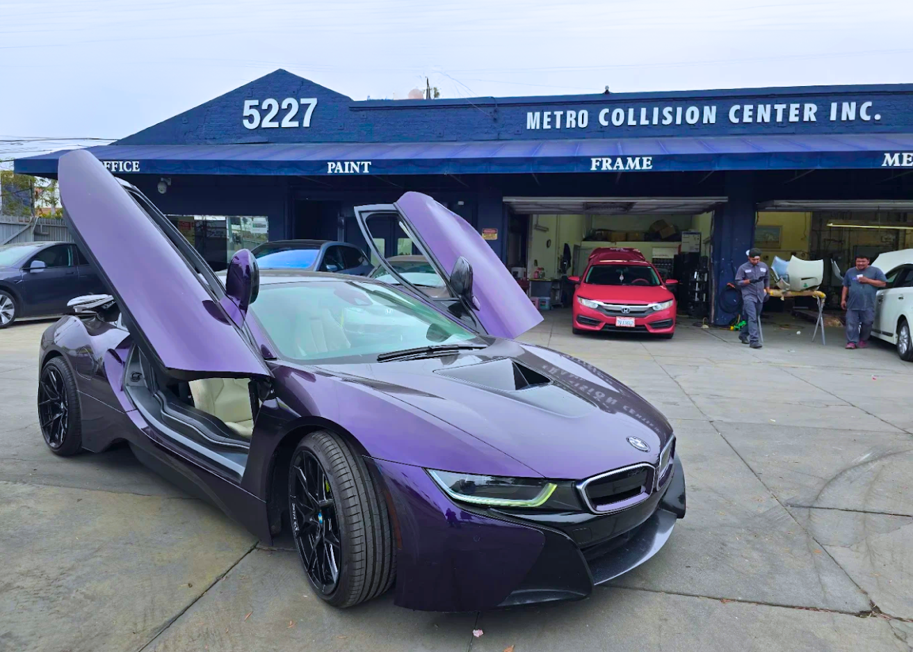 metro collision center los angeles