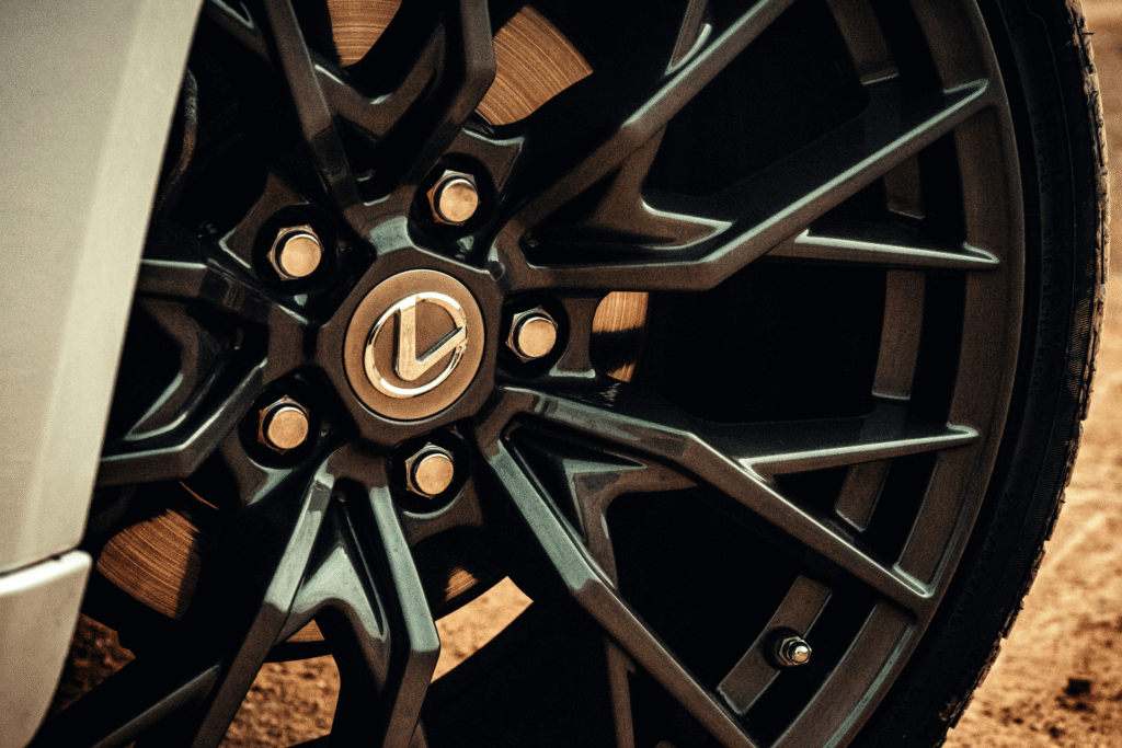 Lexus Custom Wheel Powder Coating